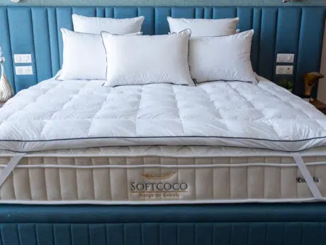 Sur-matelas Cohala en duvet