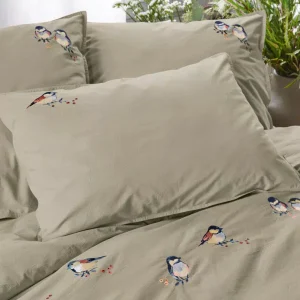 Taie d'oreiller Mésanges