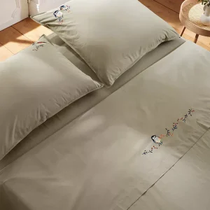 Taie d'oreiller Mésanges